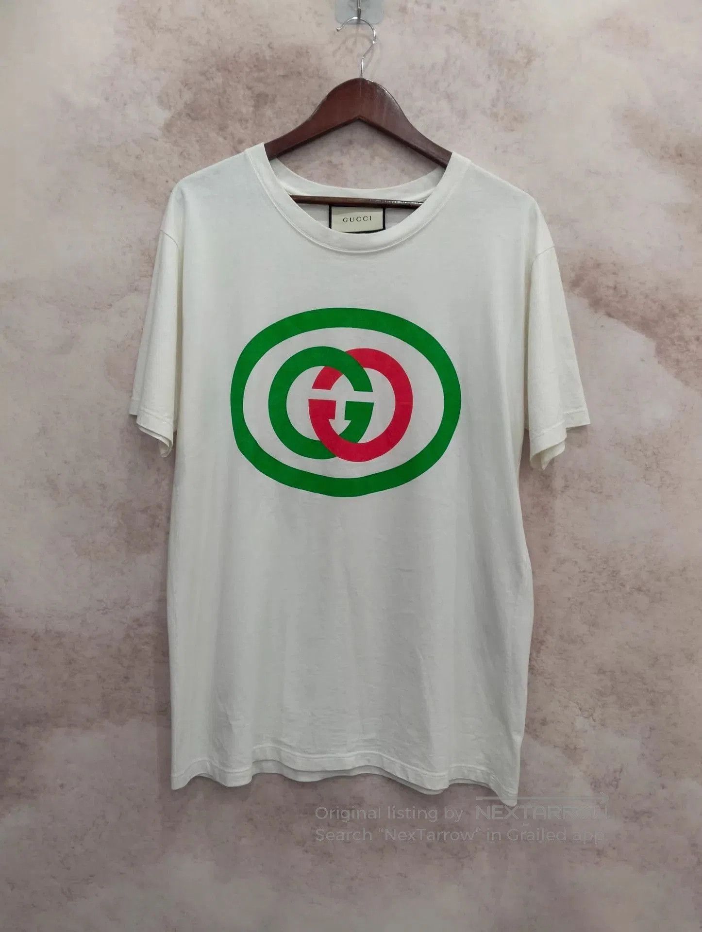 Gucci White Short Sleeve Logo Print T. Size US XS / EU 42 / 0 - 1 Thumbnail