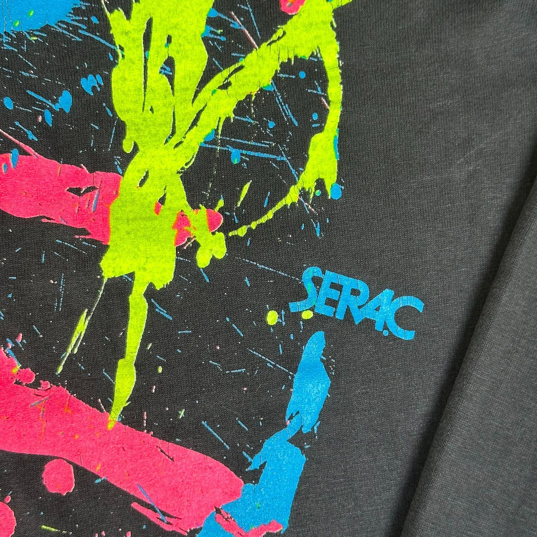 Vintage Vintage 90s Serac Neon Splatter Cycling T-Shirt Long Sleeve Size US M / EU 48-50 / 2 - 3 Thumbnail