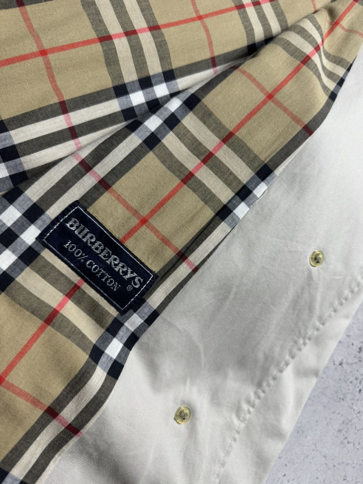 Burberrys Vintage 90’s Trench Coat Plaid