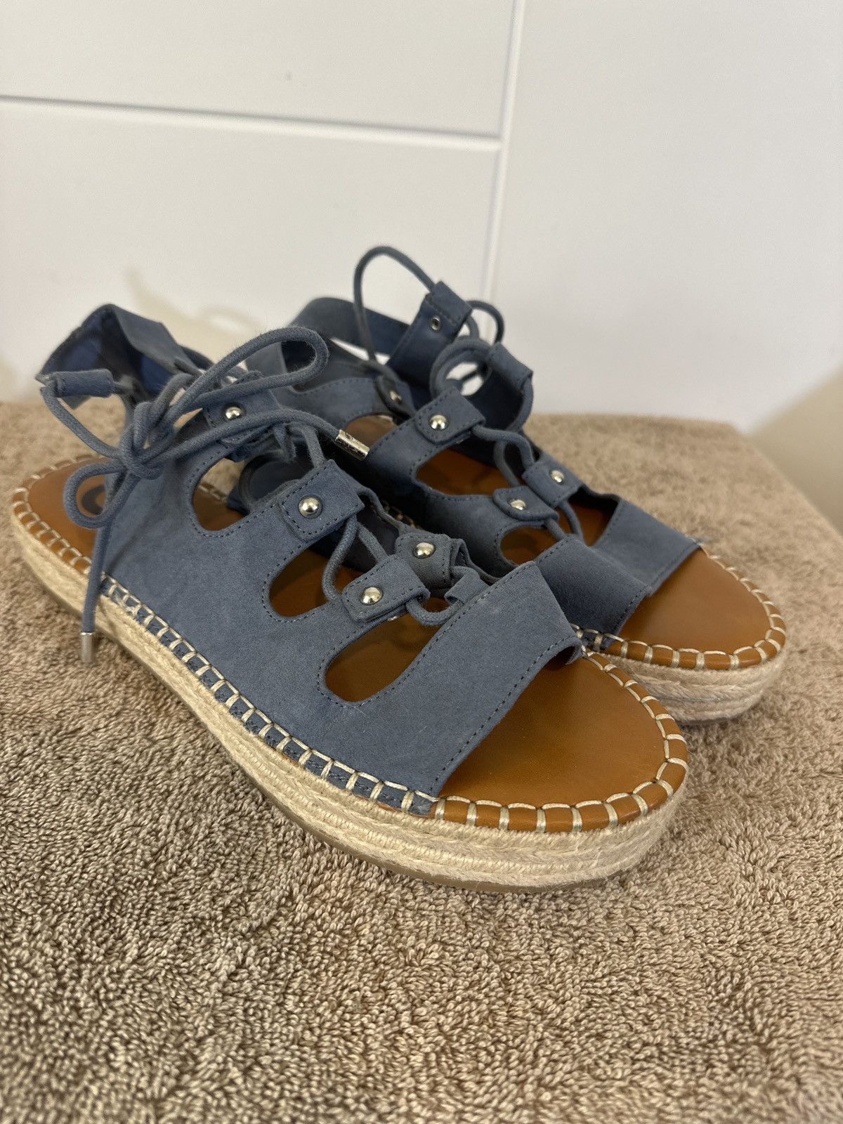 Guess Guess Keeny Platform Espadrille Sandal Size US 9 / IT 39 - 2 Thumbnail