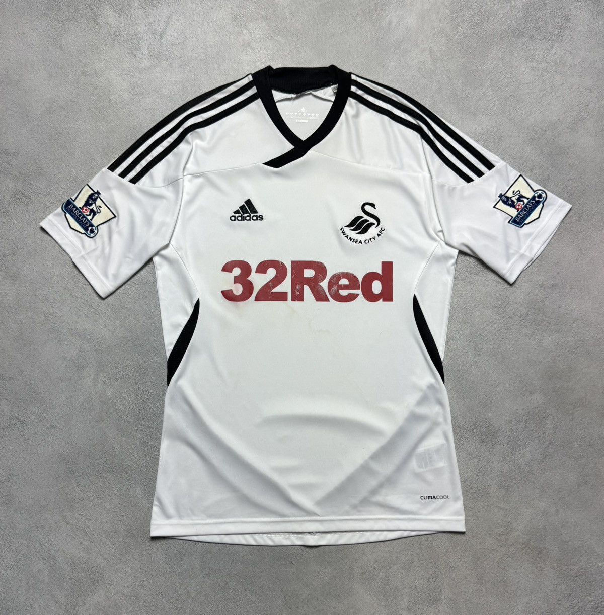 Adidas Swansea City 2011 2012 Home Shirt Soccer Jersey Adidas Size US S / EU 44-46 / 1 - 1 Thumbnail
