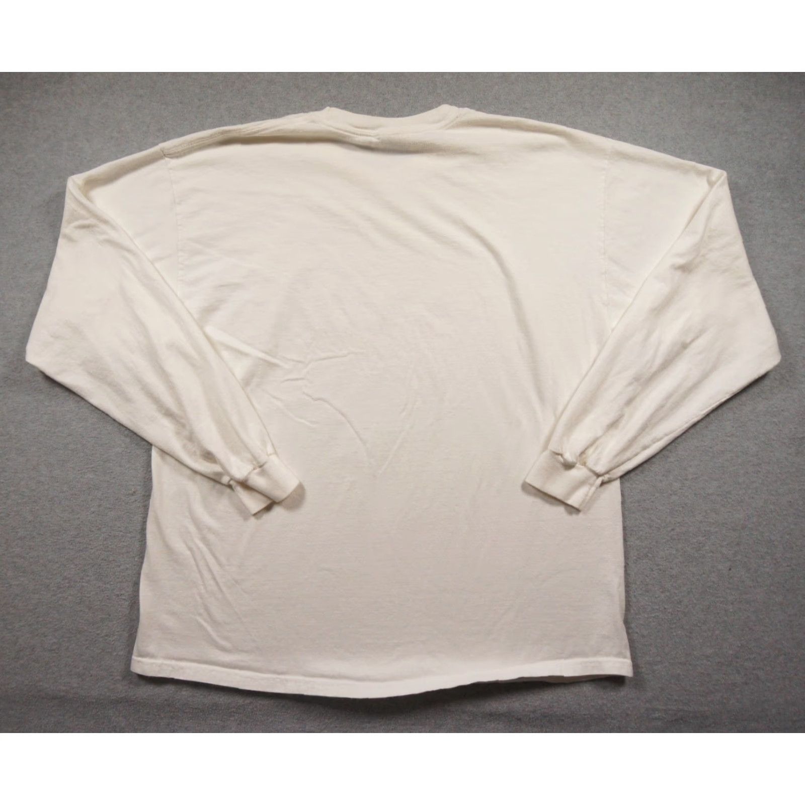 Hanes VINTAGE Panoramix Shirt Mens XL White Long Sleeve Technology Tee Y2K Echelon Hanes Shirt Mens XL White Long Sleeve Logo 80s 90s Mens? Size US XL / EU 56 / 4 - 4 Thumbnail
