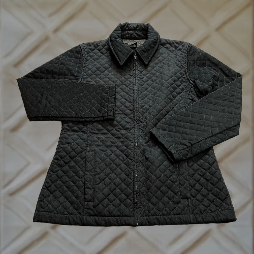 Geoffrey Beene Geoffrey Beene Sport Quilted Jacket Womens M Black Full Zip Pockets Collar Size M / US 6-8 / IT 42-44 - 1 Thumbnail