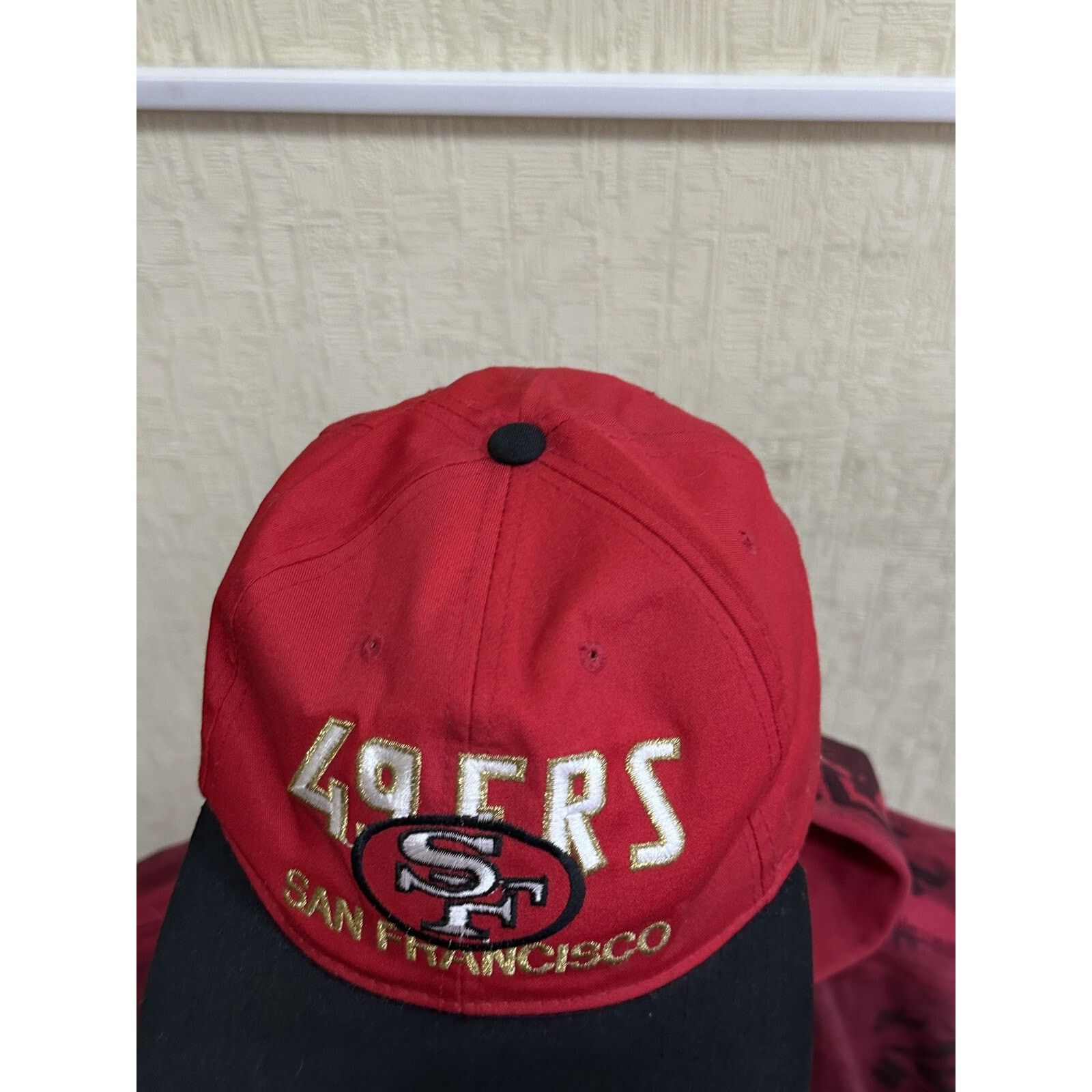 NFL Vintage 90’s 49 Ers San Francisco SF NFL Baseball Cap Korea Size ONE SIZE - 8 Thumbnail