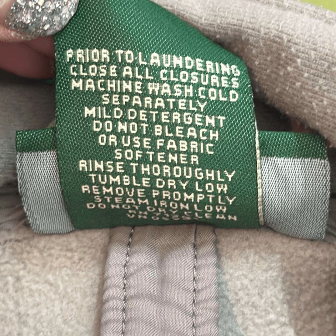Vintage VINTAGE LL BEAN Soft Shell Windstopper Fleece Lined Nylon Jacket Zip Women M Green 0AKM4 Size M / US 6-8 / IT 42-44 - 8 Thumbnail