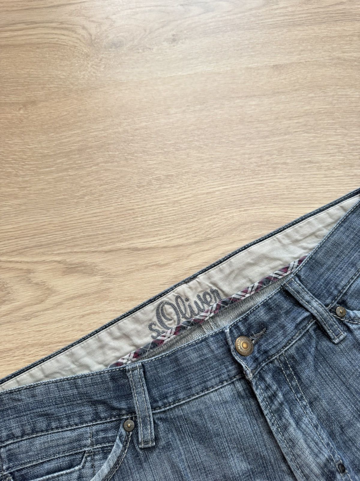 s.Oliver Vintage 00’s y2k S. Oliver Blue Baggy Japanese Garde Pants Size US 36 / EU 52 - 4 Thumbnail