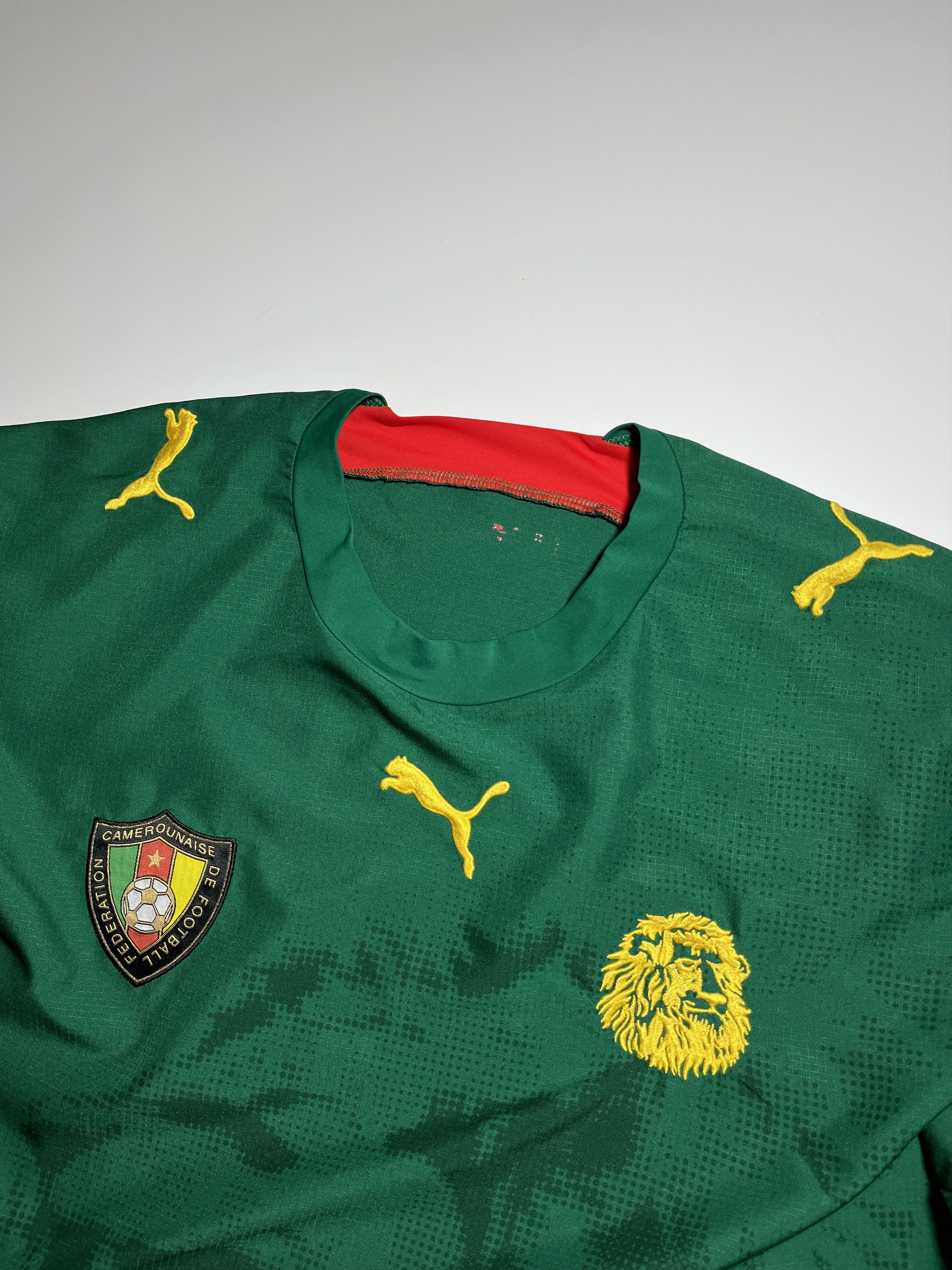 Puma Puma Cameroon National Team 2005-2006 Home Football Jersey Size US L / EU 52-54 / 3 - 7 Thumbnail