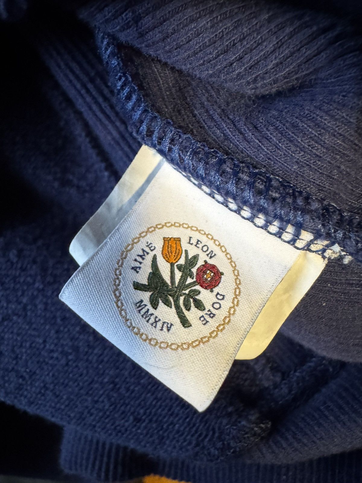 Aime Leon Dore Aimé Leon Dore Navy Kanga Hoodie Size US M / EU 48-50 / 2 - 6 Thumbnail