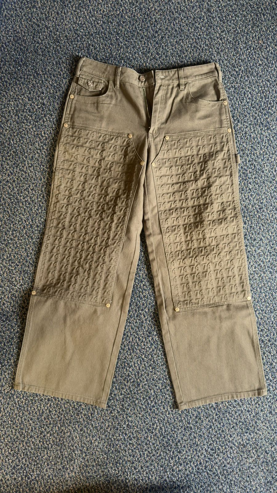74 Is War 74 Double Knee Carpenter Size US 32 / EU 48 - 1 Thumbnail