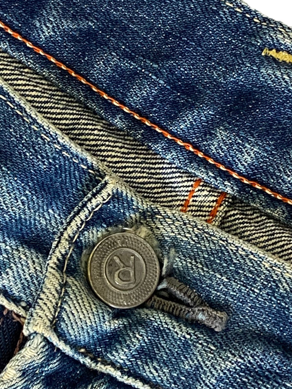 Vintage 45 RPM Archive Japan Jeans Light Mud Dirty Washed