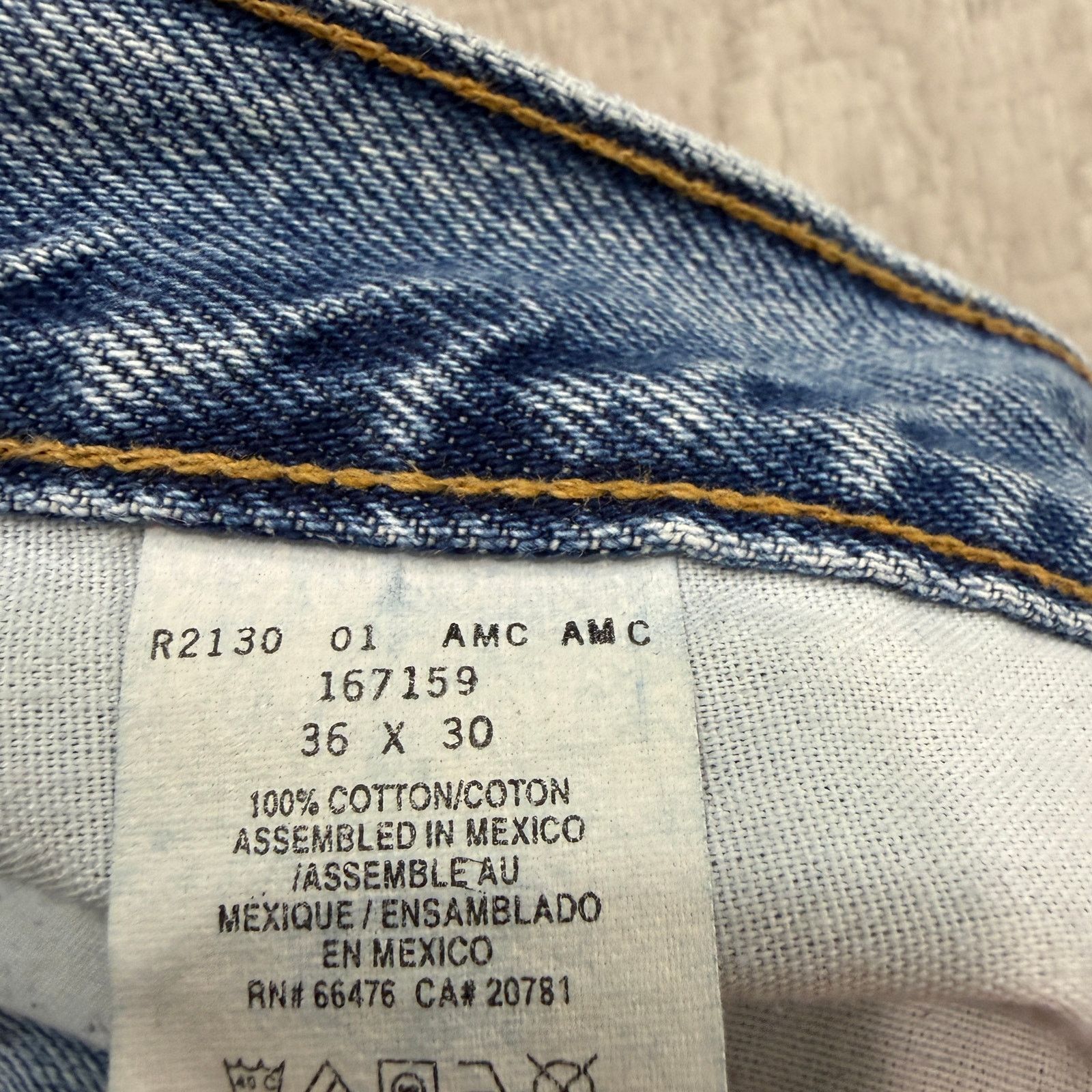Tommy Hilfiger Vintage Tommy Hilfiger Jeans Men's 36x30 Blue Embroidered Size US 36 / EU 52 - 5 Thumbnail