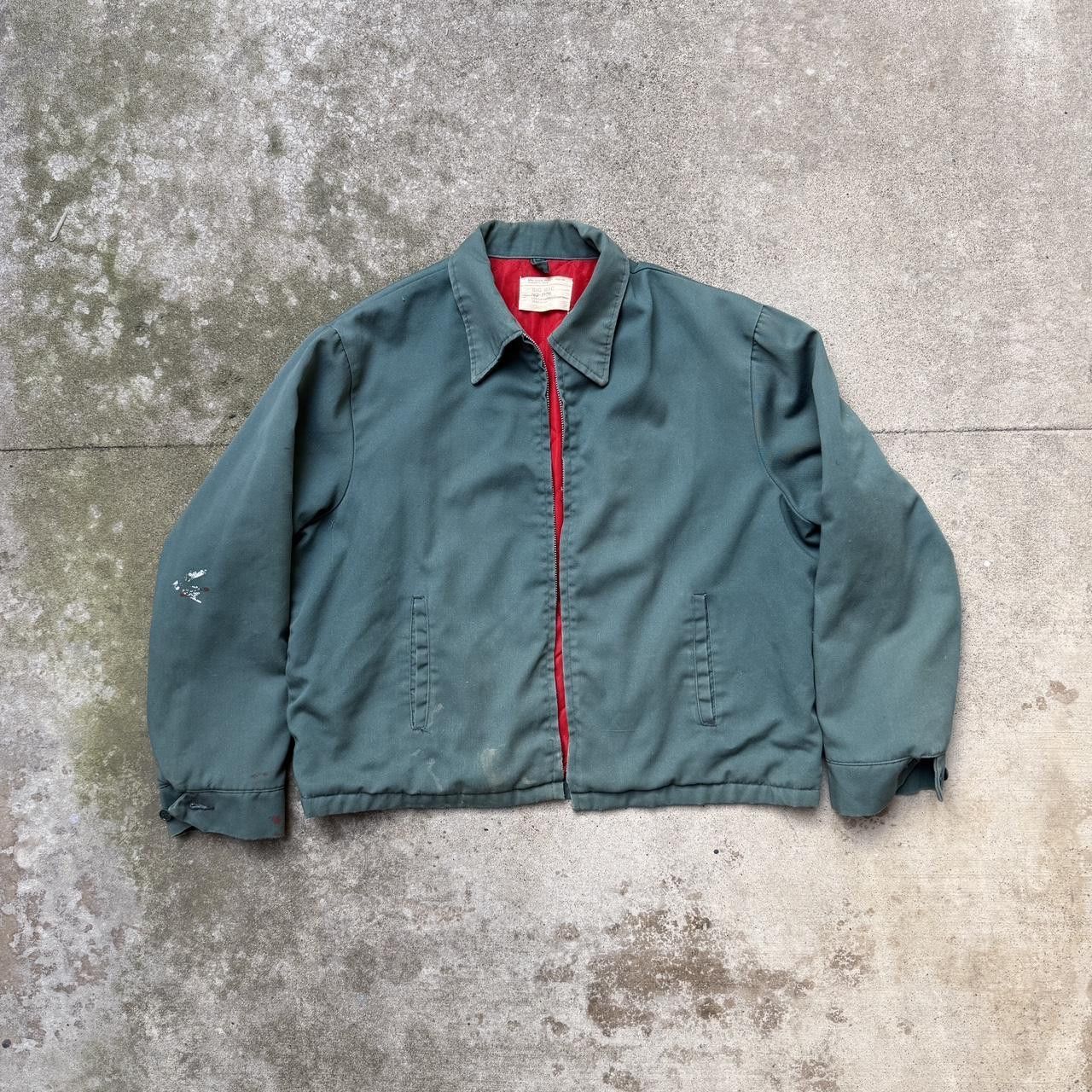 Big Mac true vintage big mac faded workwear jacket green Size US XL / EU 56 / 4 - 1 Thumbnail