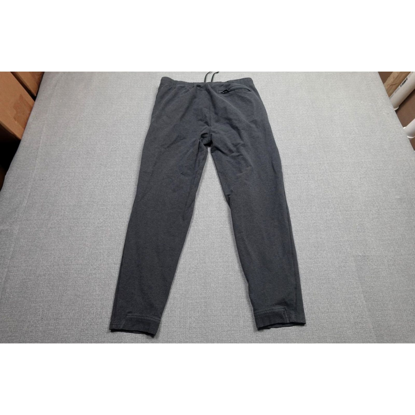 Vintage Mack Weldon Sweatpants Mens XL Gray Jogger Pants Zip Pocket Lounge Soft Stretch Size US 36 / EU 52 - 3 Thumbnail