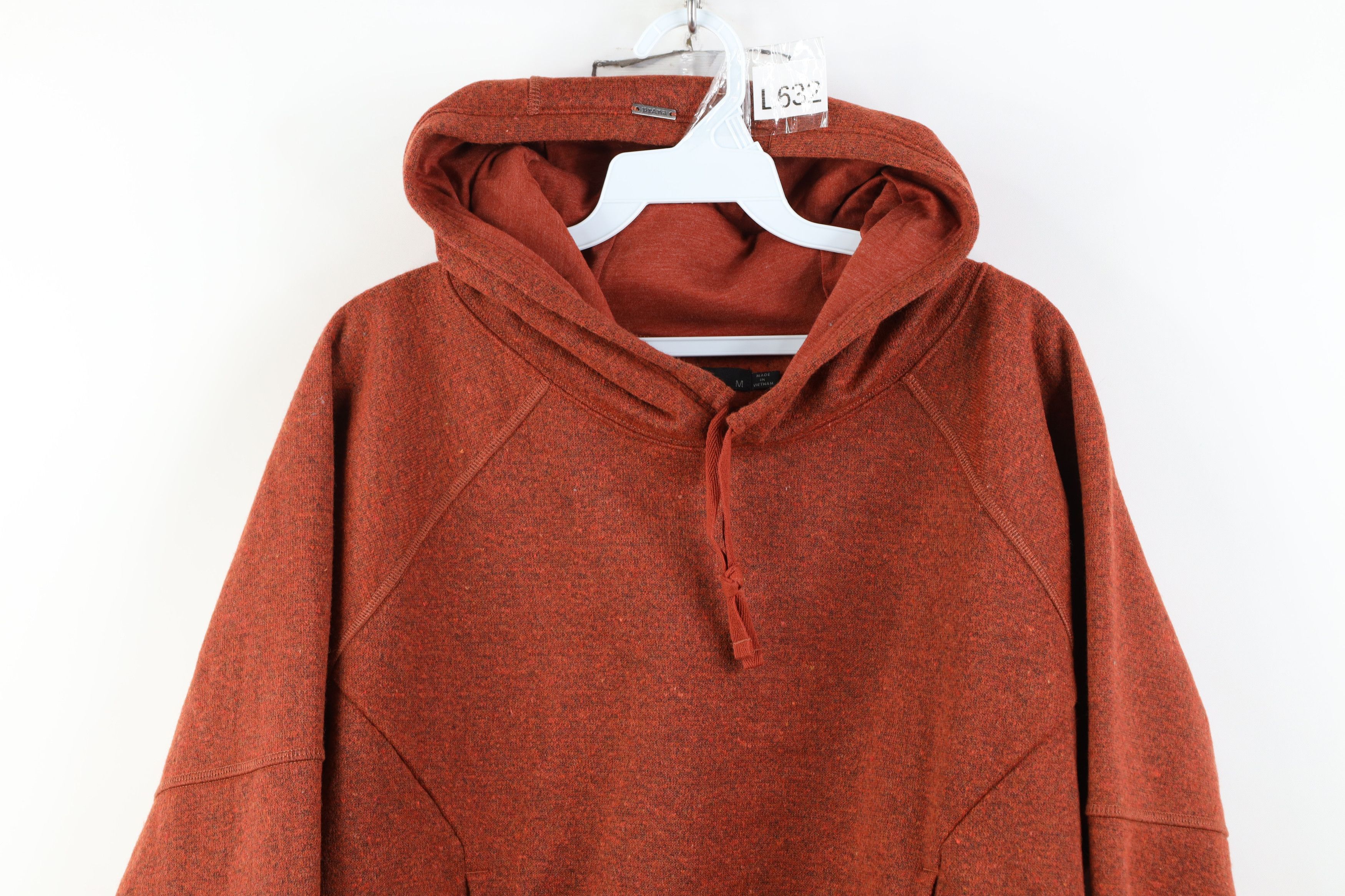 Prana prAna Breathe Boxy Oversized Cropped Hoodie Sweater Orange Size M / US 6-8 / IT 42-44 - 2 Thumbnail