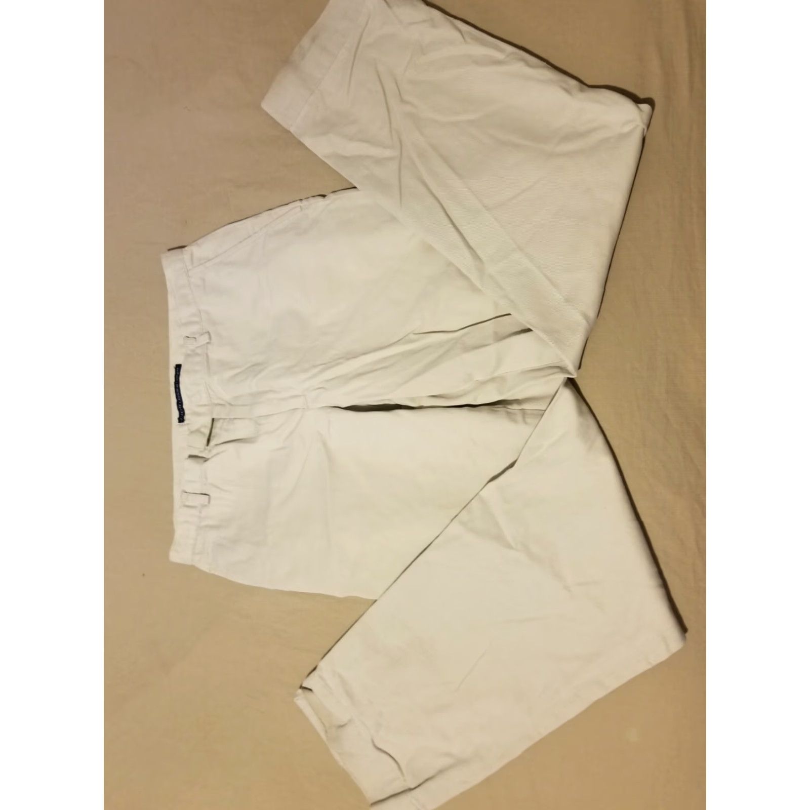 Polo Ralph Lauren Womens Polo Ralph Lauren Dress Pants Khaki 10 Cotton Beige Slack Trousers Polo Ralph Lauren Dress Pants Womens 10 Beige Cotton Slack Trousers Size 32" / US 10 / IT 46 - 3 Thumbnail