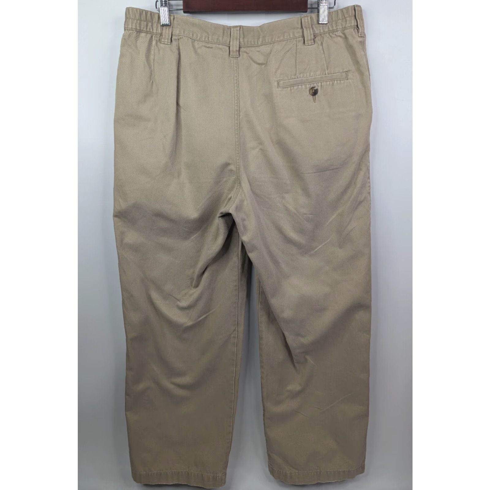 Vintage Cabela's Casuals Pants Womens 16 Beige High Rise Casual Work Outdoors Vintage: No Size 38" / US 16 / IT 52 - 3 Thumbnail
