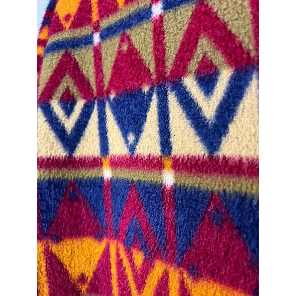 Other Vintage Aztec Fleece Mock Neck Sweatshirt pullover made USA Size US S / EU 44-46 / 1 - 4 Thumbnail