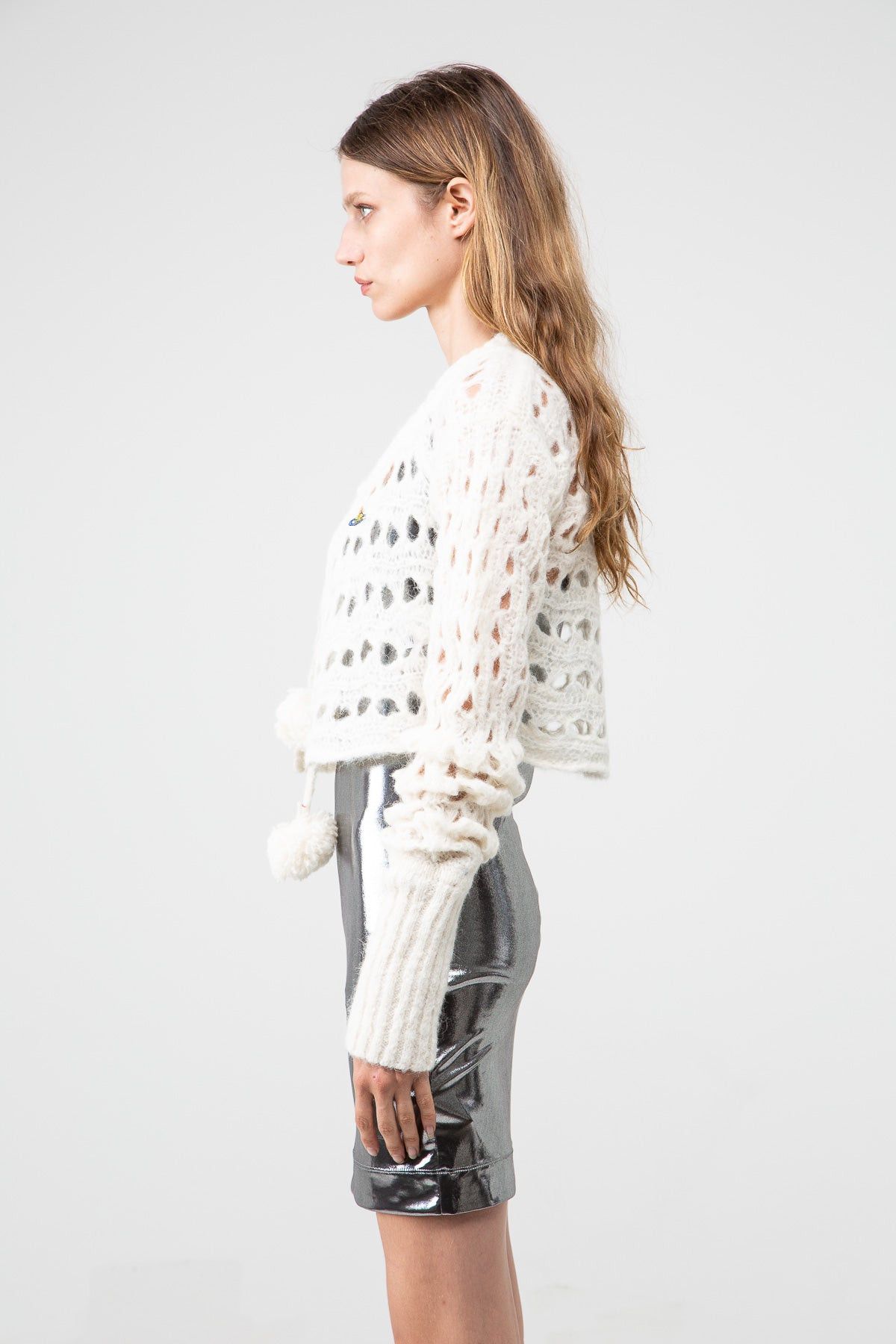 Vivienne Westwood $1800 NWT Vivienne Westwood Lacework Cardigan Size S / US 4 / IT 40 - 2 Thumbnail