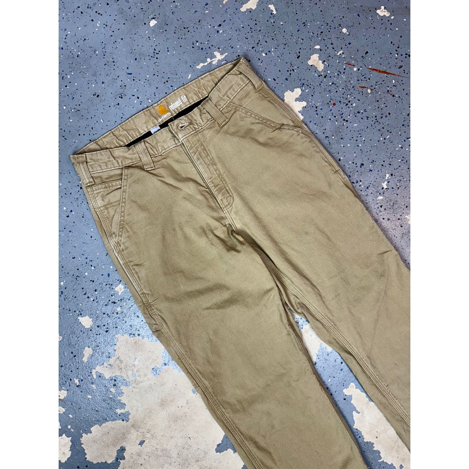 Carhartt Tan insinuated Carhartt kaki pants Size US 32 / EU 48 - 4 Thumbnail