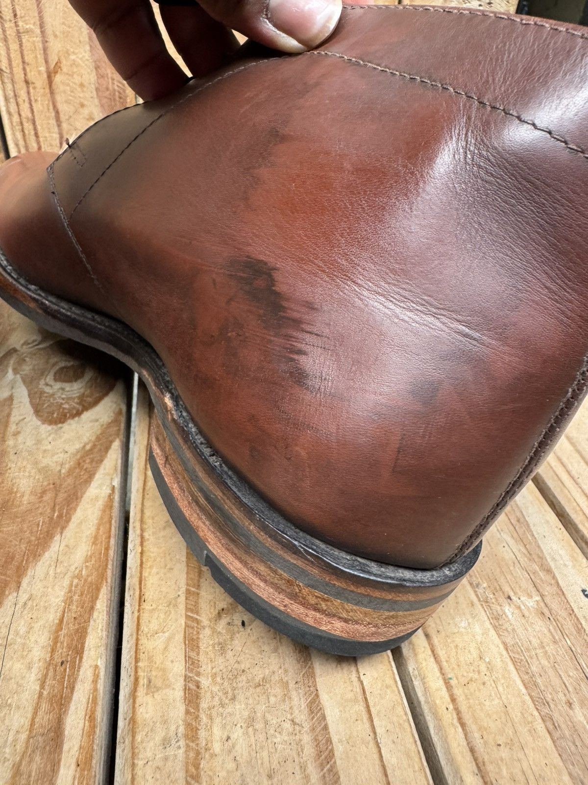 Loake Loake Shoemakers brown Men’s Chukka leather boots US 10 F Size US 10 / EU 43 - 7 Thumbnail