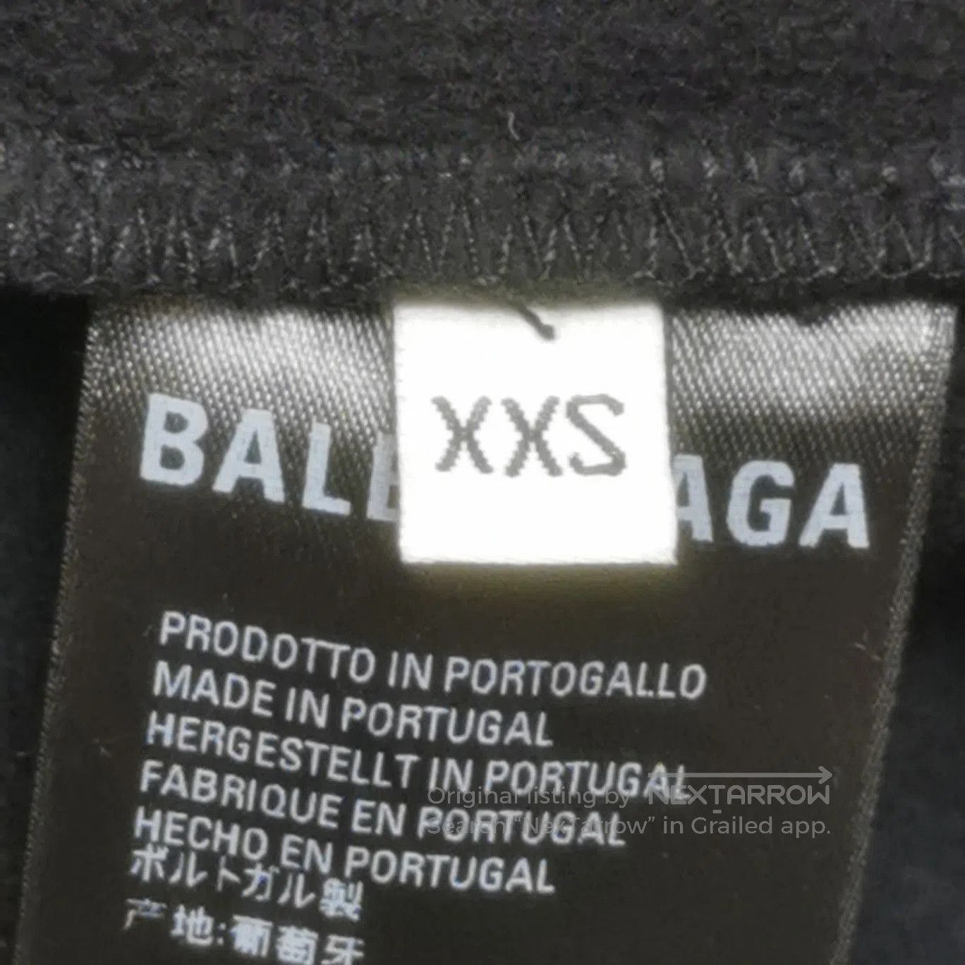 Balenciaga Balenciaga Paris Logo Black Hoodie S. Size US S / EU 44-46 / 1 - 6 Thumbnail