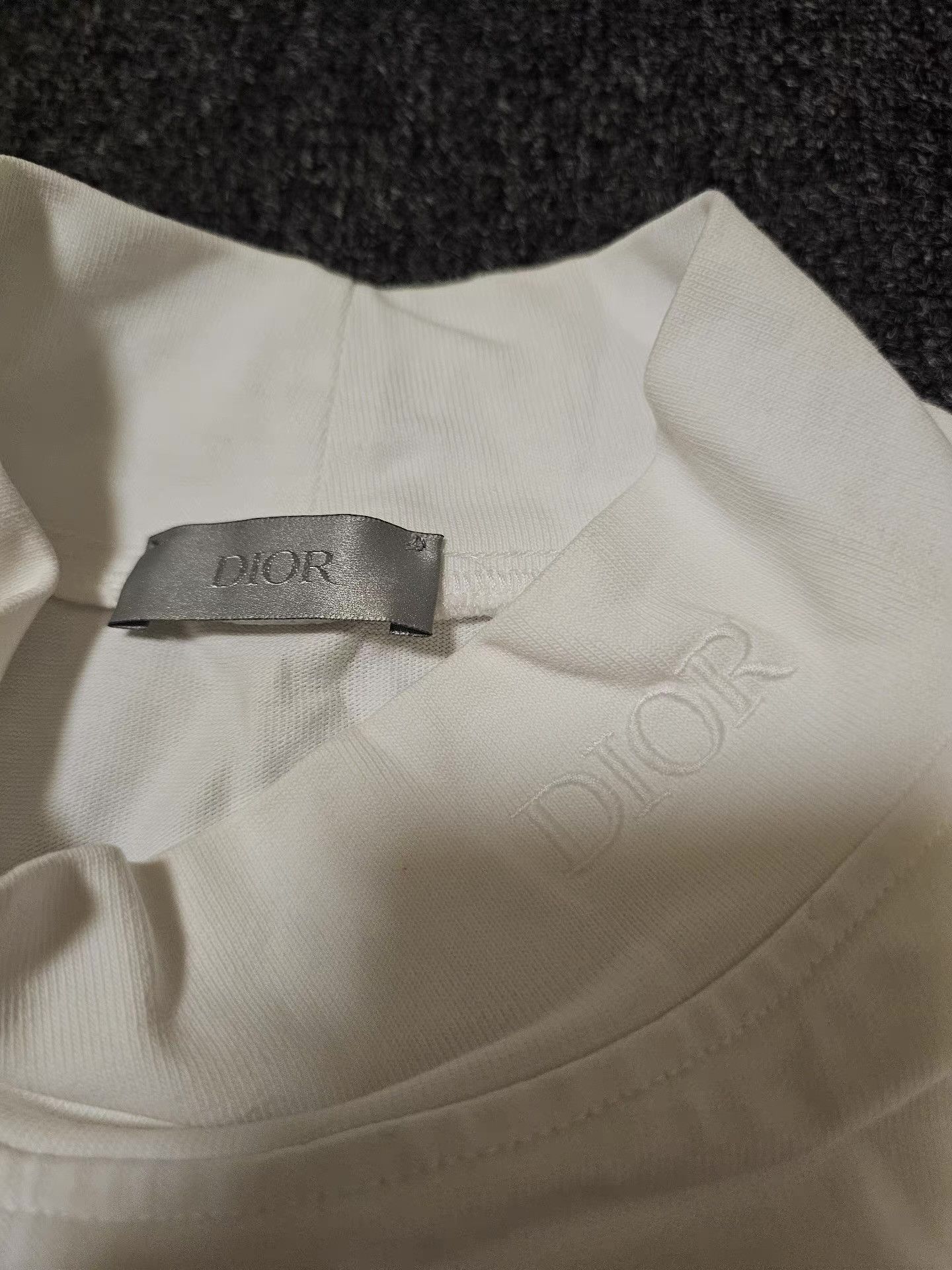 Dior Dior white turtleneck long-sleeve T-shirt Size US S / EU 44-46 / 1 - 3 Thumbnail