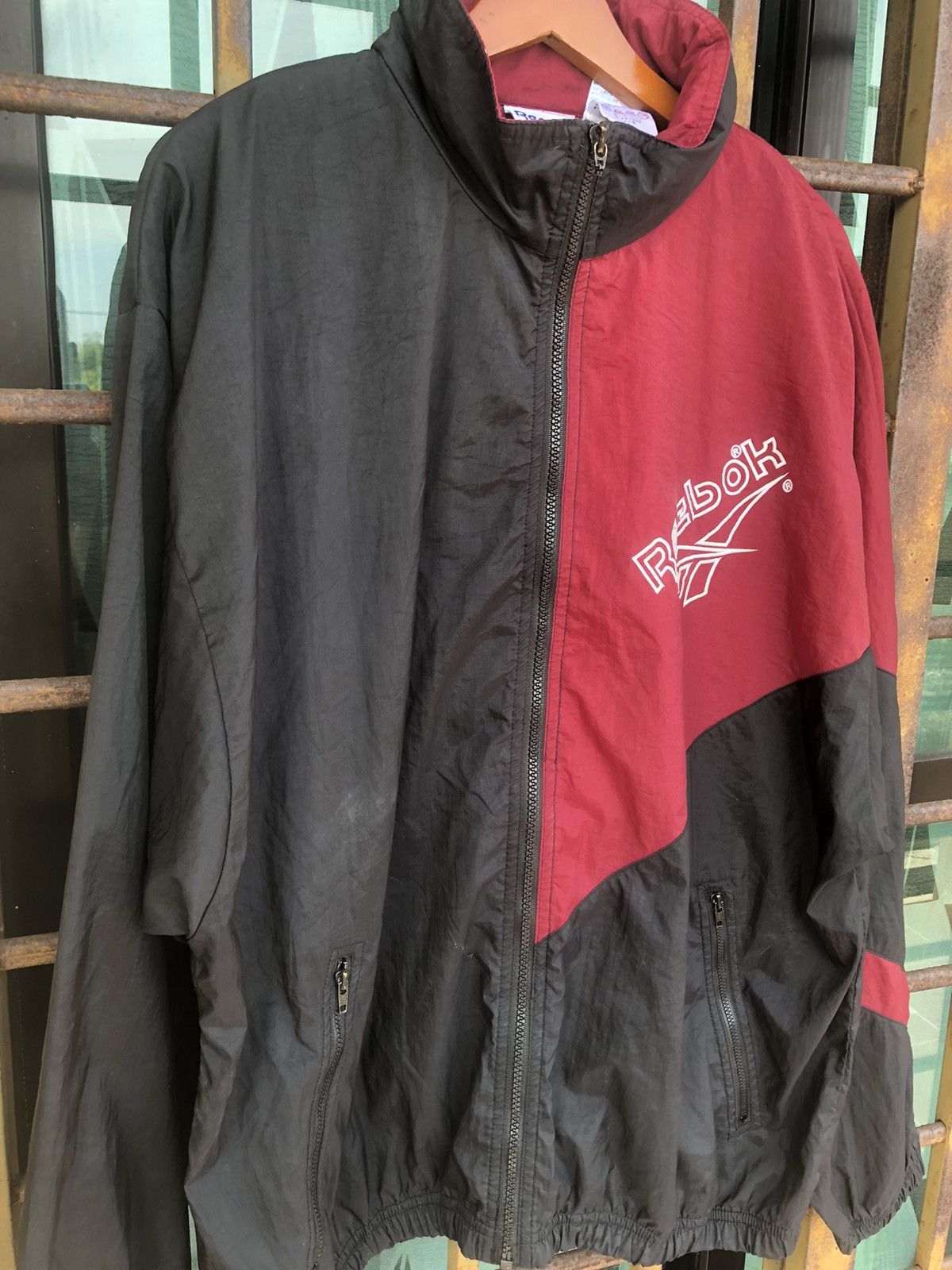 Reebok × Sports Specialties 90’ Reebok Backhit Big Logo Track Sportwear Jacket Size US M / EU 48-50 / 2 - 2 Thumbnail