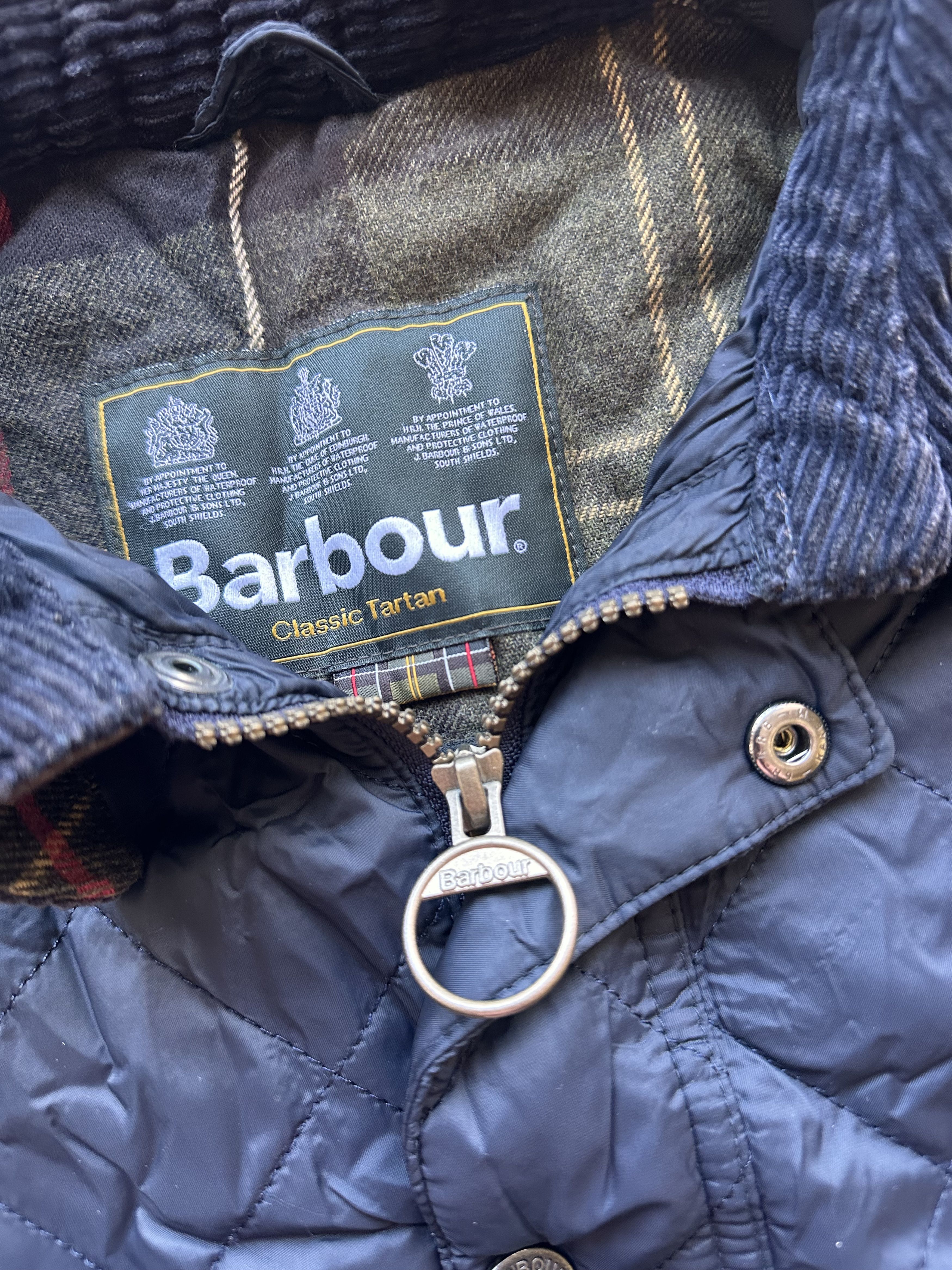 Barbour Barbour Men's CANTERBURY Blue Quilted Jacket Coat Size US XL / EU 56 / 4 - 13 Thumbnail