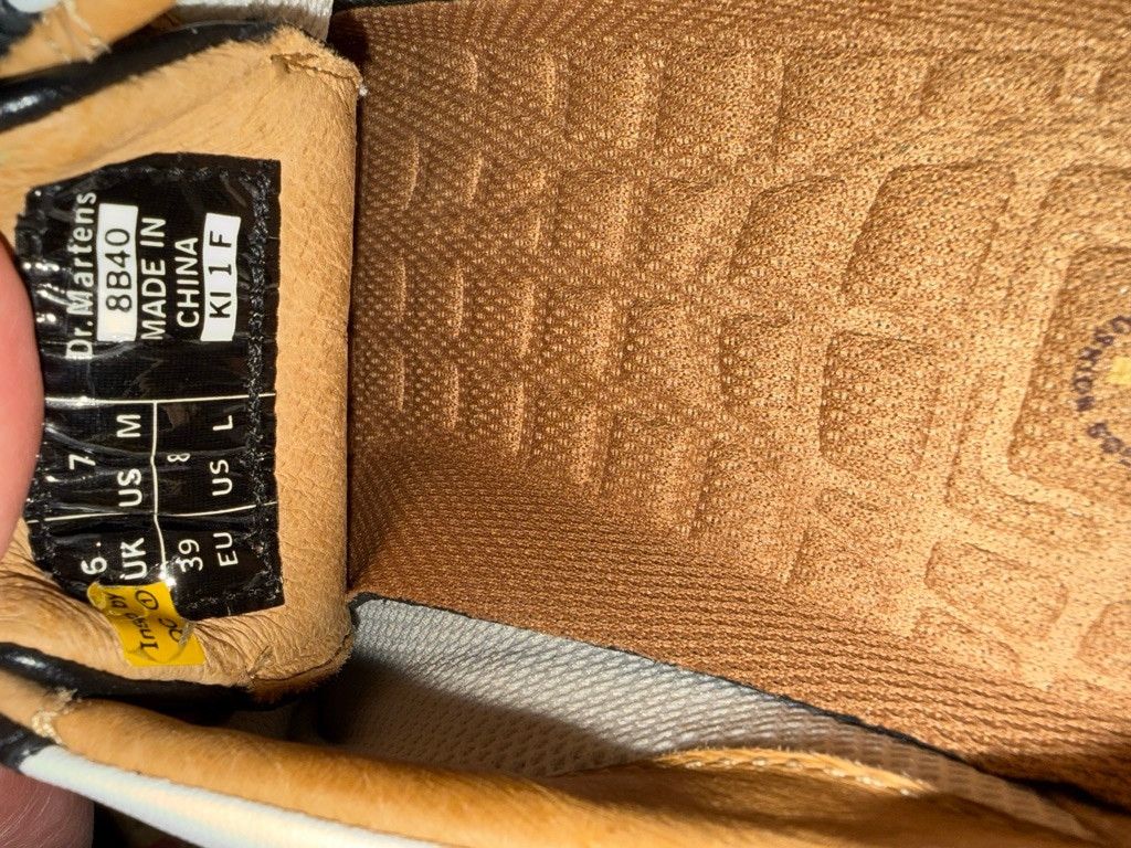 Dr. Martens Dr. Martens 8B40 Leather Sneakers Size 8 Size US 8 / IT 38 - 5 Thumbnail