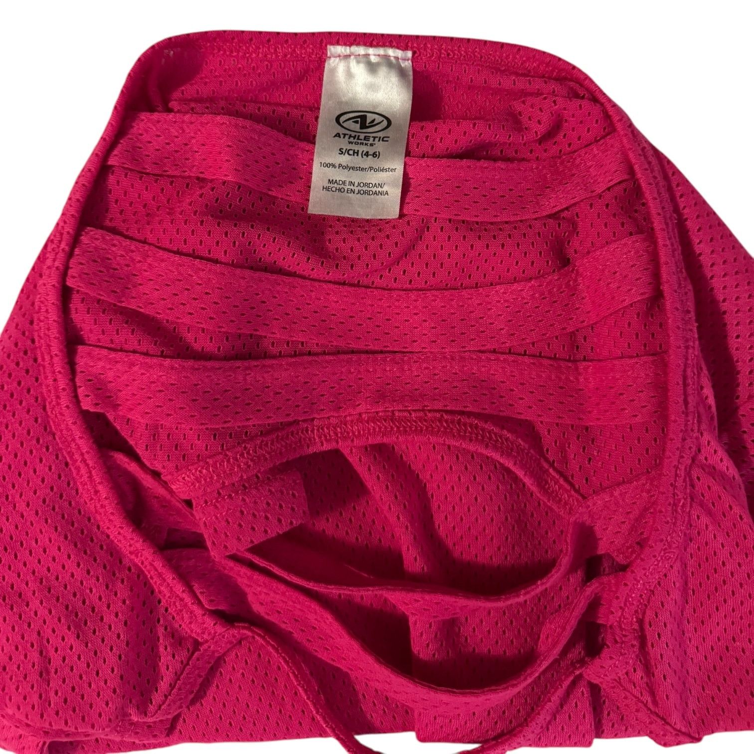 Athletic Works Athletic Works Hot Pink Open Back Workout Top Small 4/6 Size S / US 4 / IT 40 - 2 Thumbnail