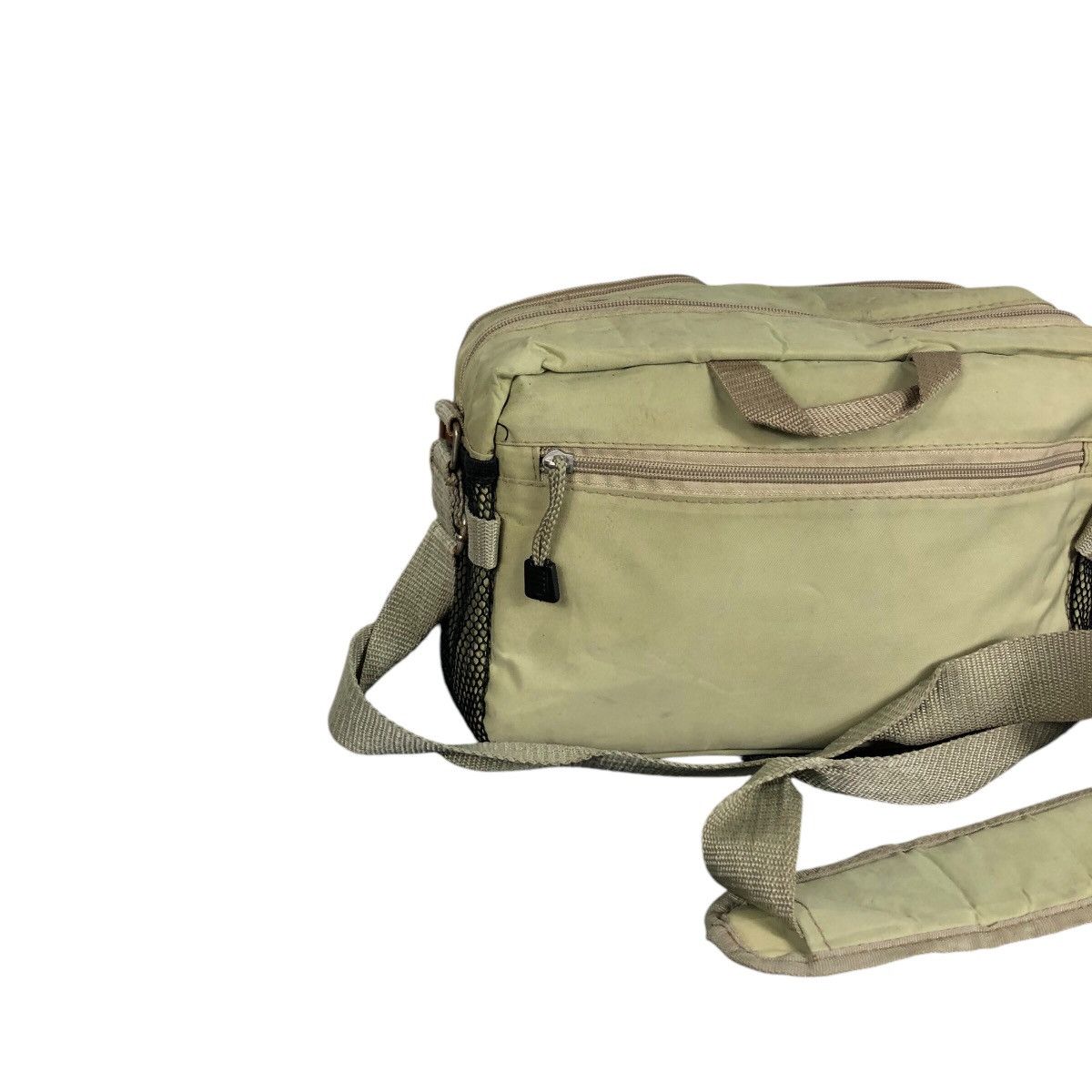 Japanese Brand 📌Vintage Sling Bag Double Stripe Pocket Unknown Brand Size ONE SIZE - 6 Thumbnail