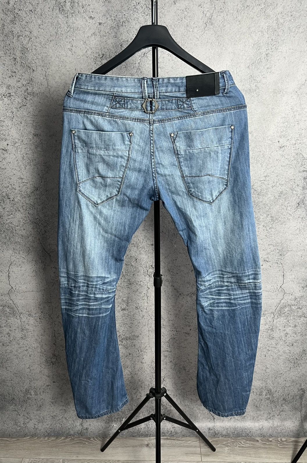 Other Y2K Jeans Crazy Fit Denim Pants 2000s Slim Size US 34 / EU 50 - 2 Thumbnail