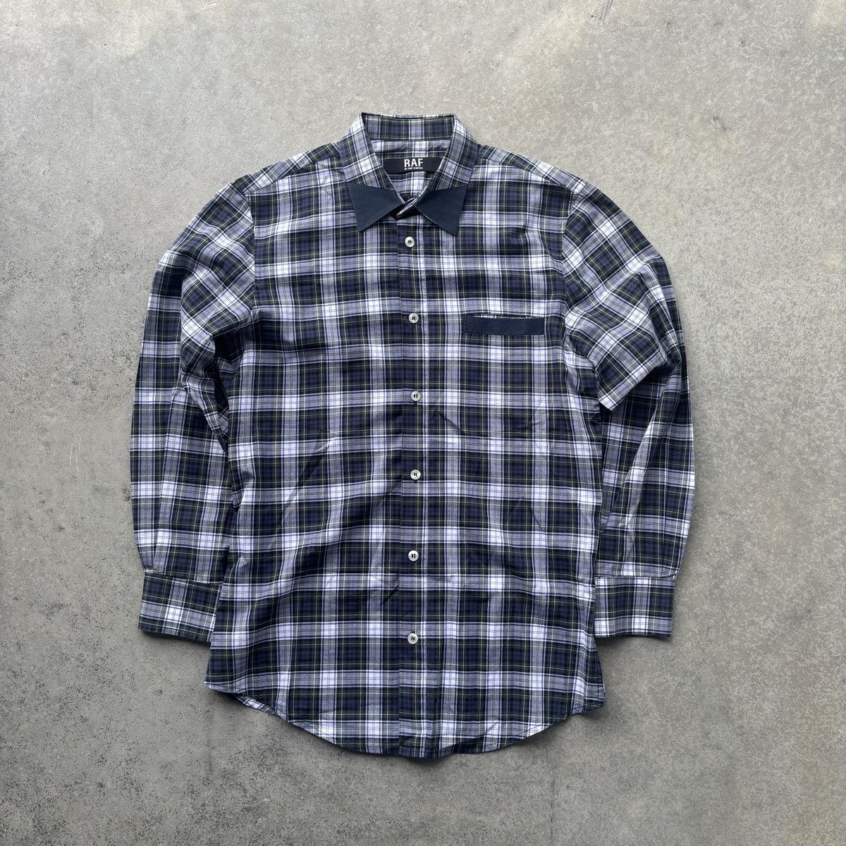 Raf by Raf Simons Raf Simons tartan button up Size US XS / EU 42 / 0 - 1 Thumbnail