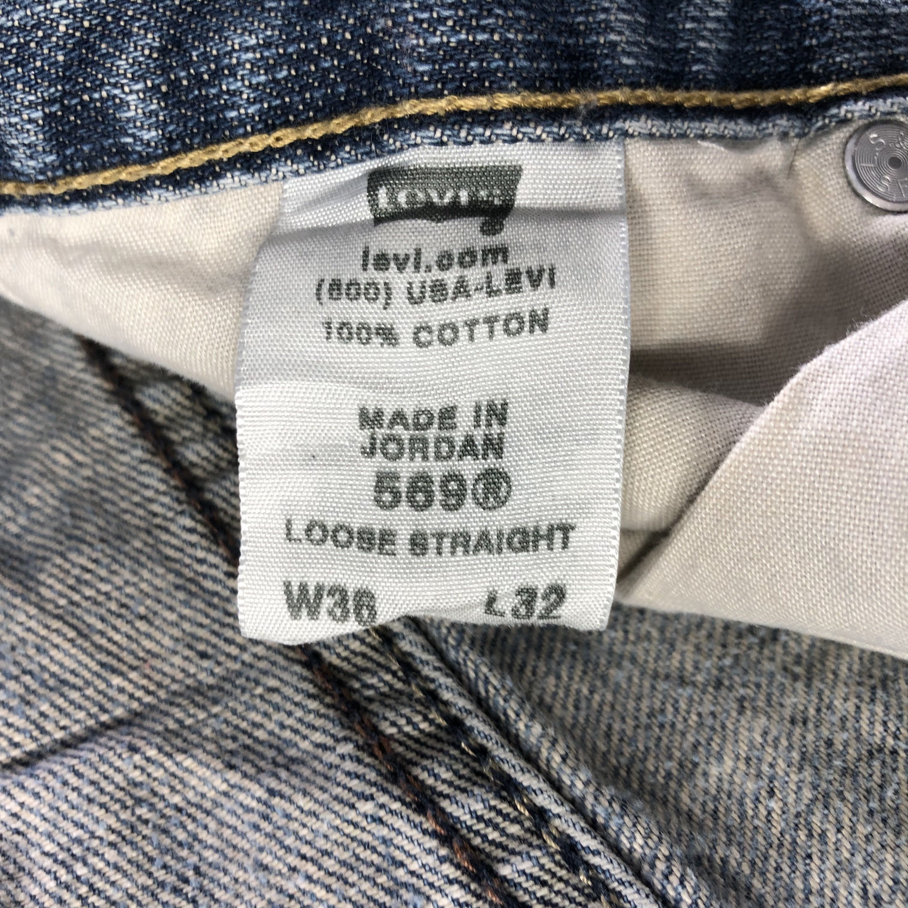 Levi's Vintage Levis 569 Jeans-J3205 Size US 38 / EU 54 - 12 Thumbnail