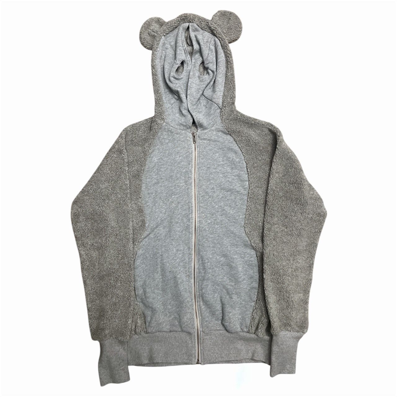 Ne-Net Ne-net Sample Grey Skeleton Bear Ear Hoodie Size US M / EU 48-50 / 2 - 1 Thumbnail