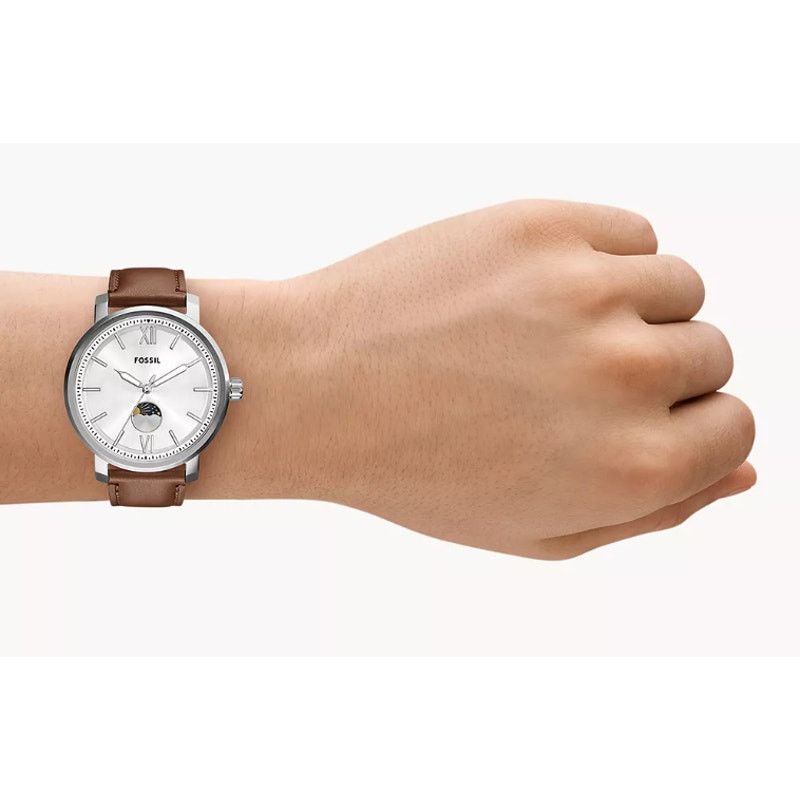 Fossil Fossil BQ2908 Rhett Multifunction Brown Leather Watch Size ONE SIZE - 8 Thumbnail