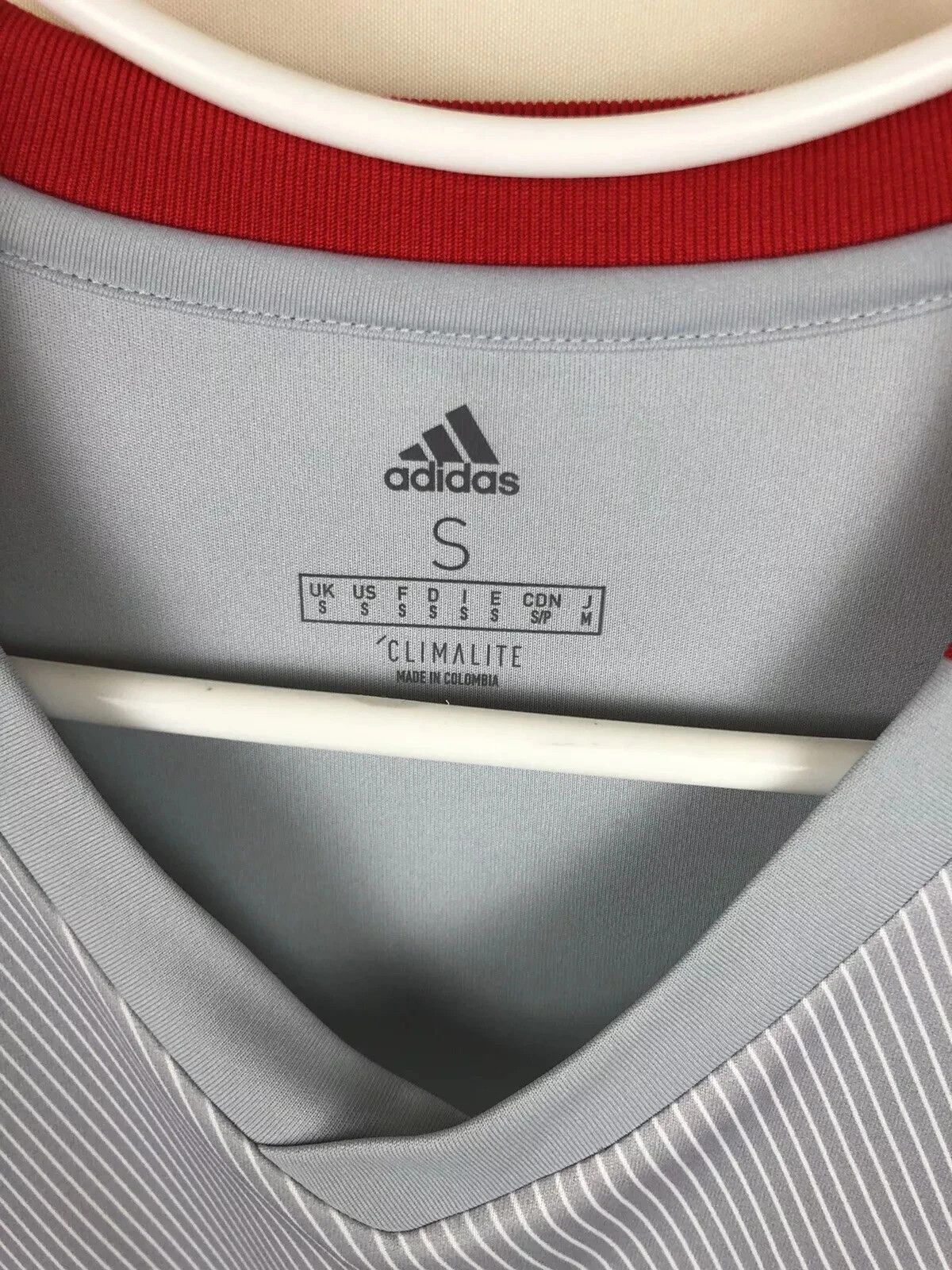 Adidas NEW YORK RED BULL 2019 2020 AWAY JERSEY SOCCER SHIRT Size US S / EU 44-46 / 1 - 9 Thumbnail