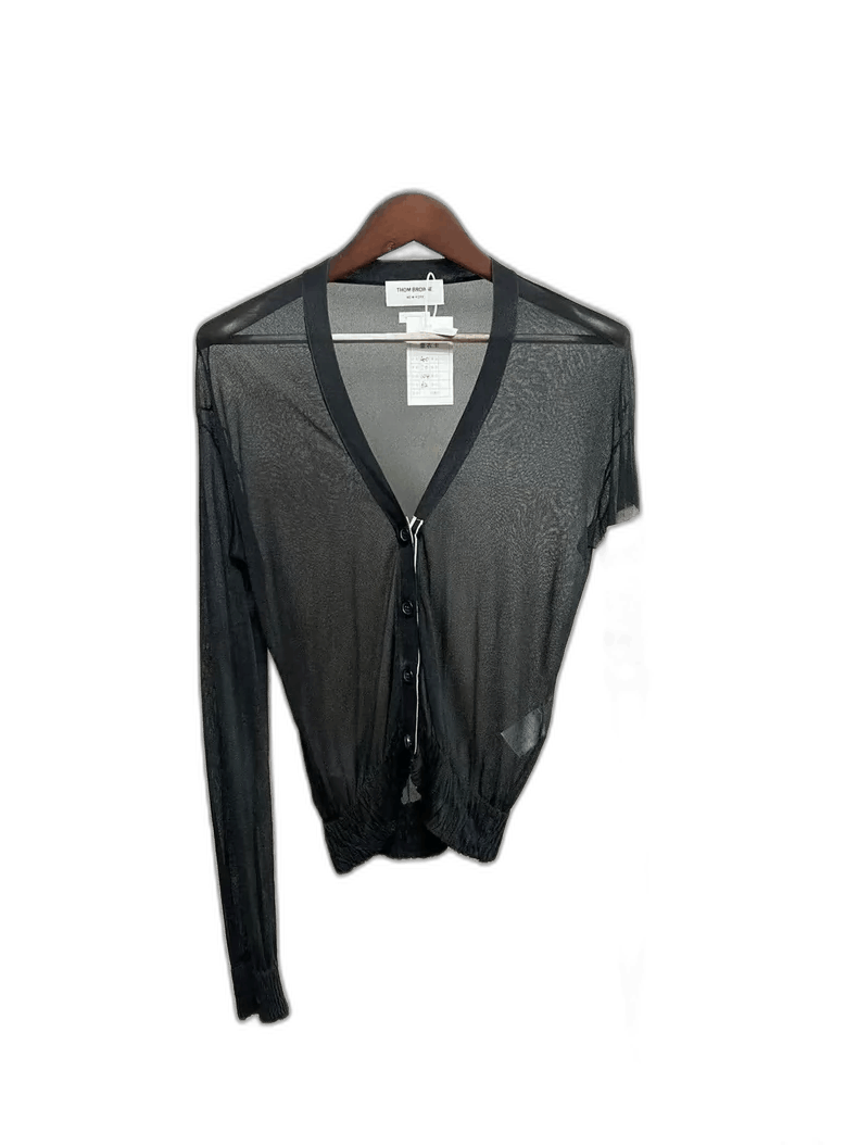 Thom Browne Thom Browne Silk Cardigan Sweater Size US M / EU 48-50 / 2 - 1 Thumbnail