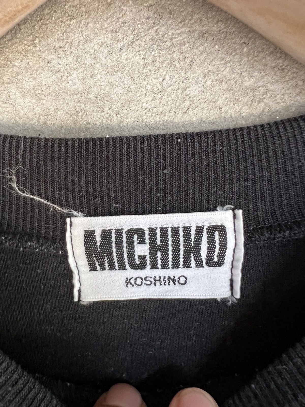 Michiko Koshino × Michiko Koshino London Michiko Koshino London Spell Out Sweatshirt Size US M / EU 48-50 / 2 - 4 Thumbnail