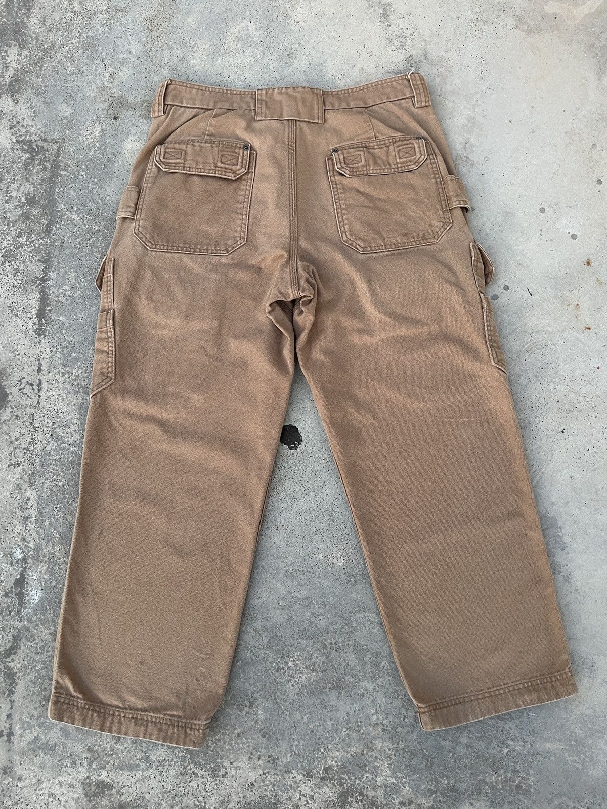Carhartt × Duluth Trading Company × Vintage Vintage Sunfaded Duluth Trading Company Cargo Pants Size US 34 / EU 50 - 3 Thumbnail