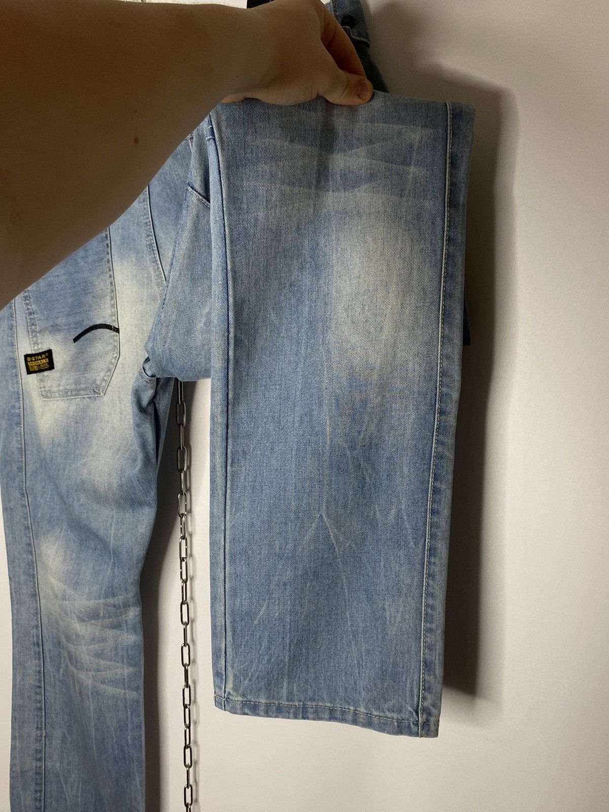 Other Vintage G-Star Raw Denim Jeans Tab Size 36x34 Size US 36 / EU 52 - 16 Thumbnail