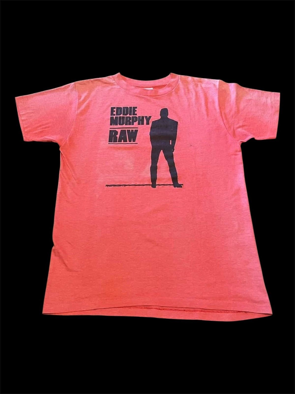 Vintage Vintage 80s Eddie Murphy Raw T shirt Size US L / EU 52-54 / 3 - 1 Thumbnail