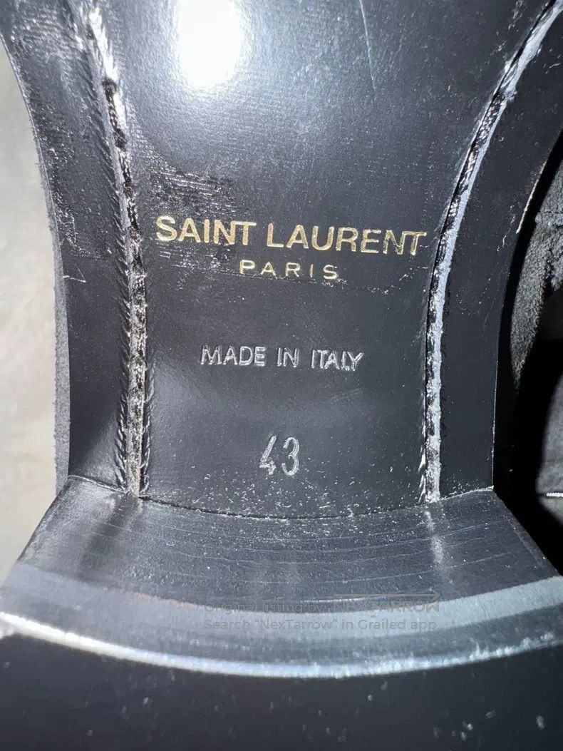 Saint Laurent Paris Saint Laurent Paris Suede Men's Boots Size US 10 / EU 43 - 5 Thumbnail