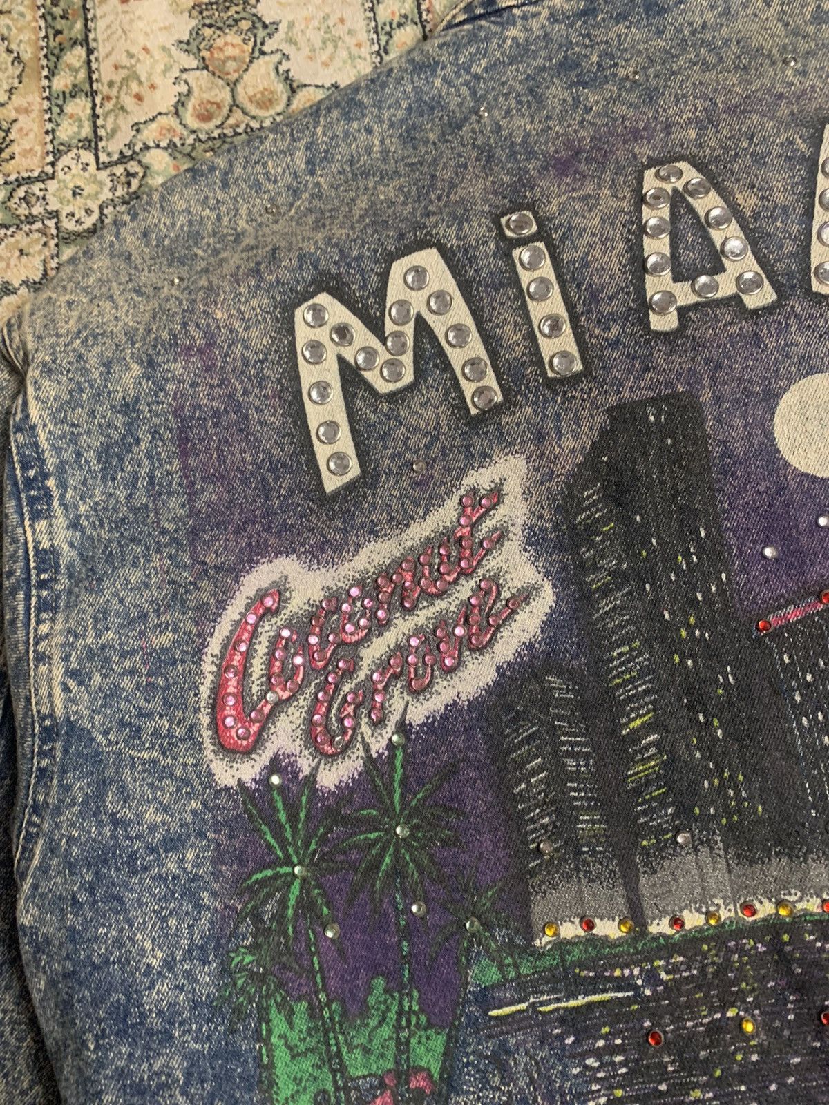 Other × Vintage Vintage “Hand Made” Denim Jeans Gepetto “Miami” jacket Size US M / EU 48-50 / 2 - 9 Thumbnail