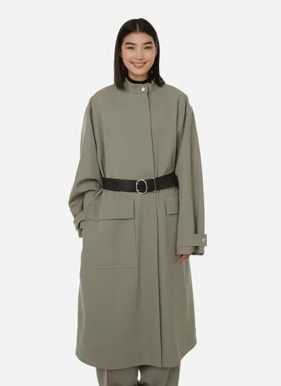 Jil Sander o1loc1c1124 Coats in Grey Size M / US 6-8 / IT 42-44 - 2 Thumbnail