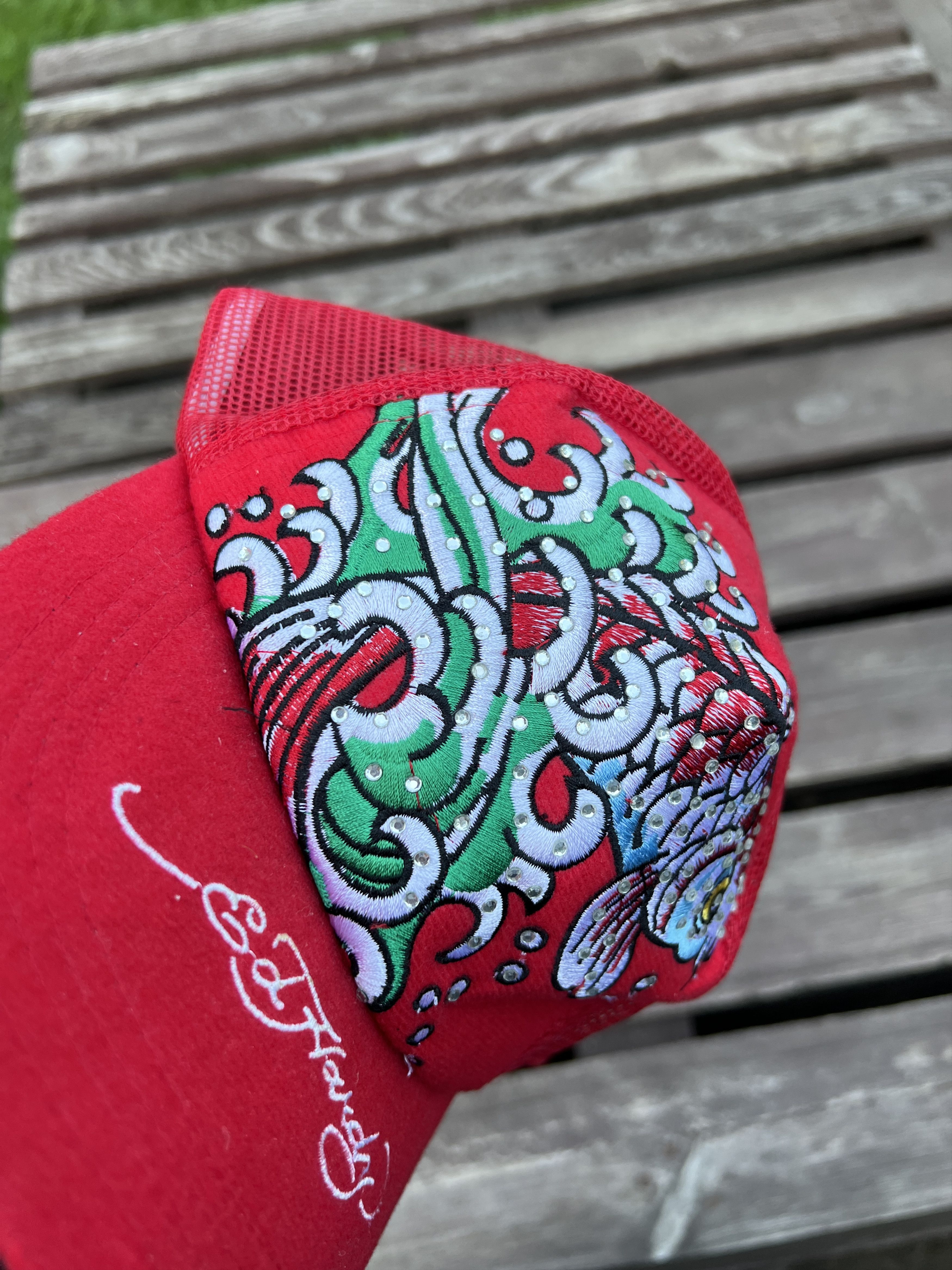 Ed Hardy Ed Hardy Vintage Y2K Fish Cap Size ONE SIZE - 4 Thumbnail