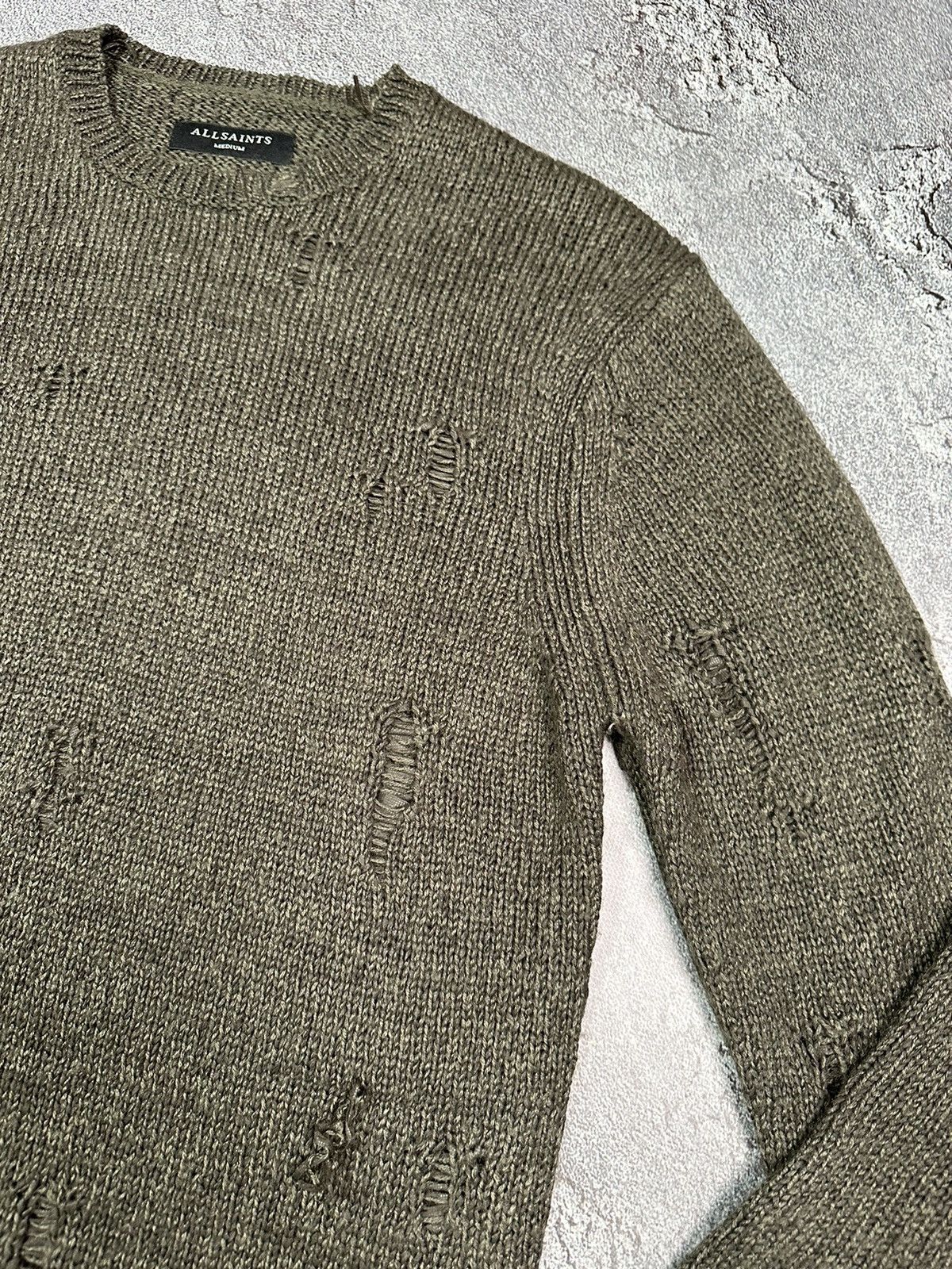 Allsaints AllSaints distressed style sweater Size US M / EU 48-50 / 2 - 6 Thumbnail