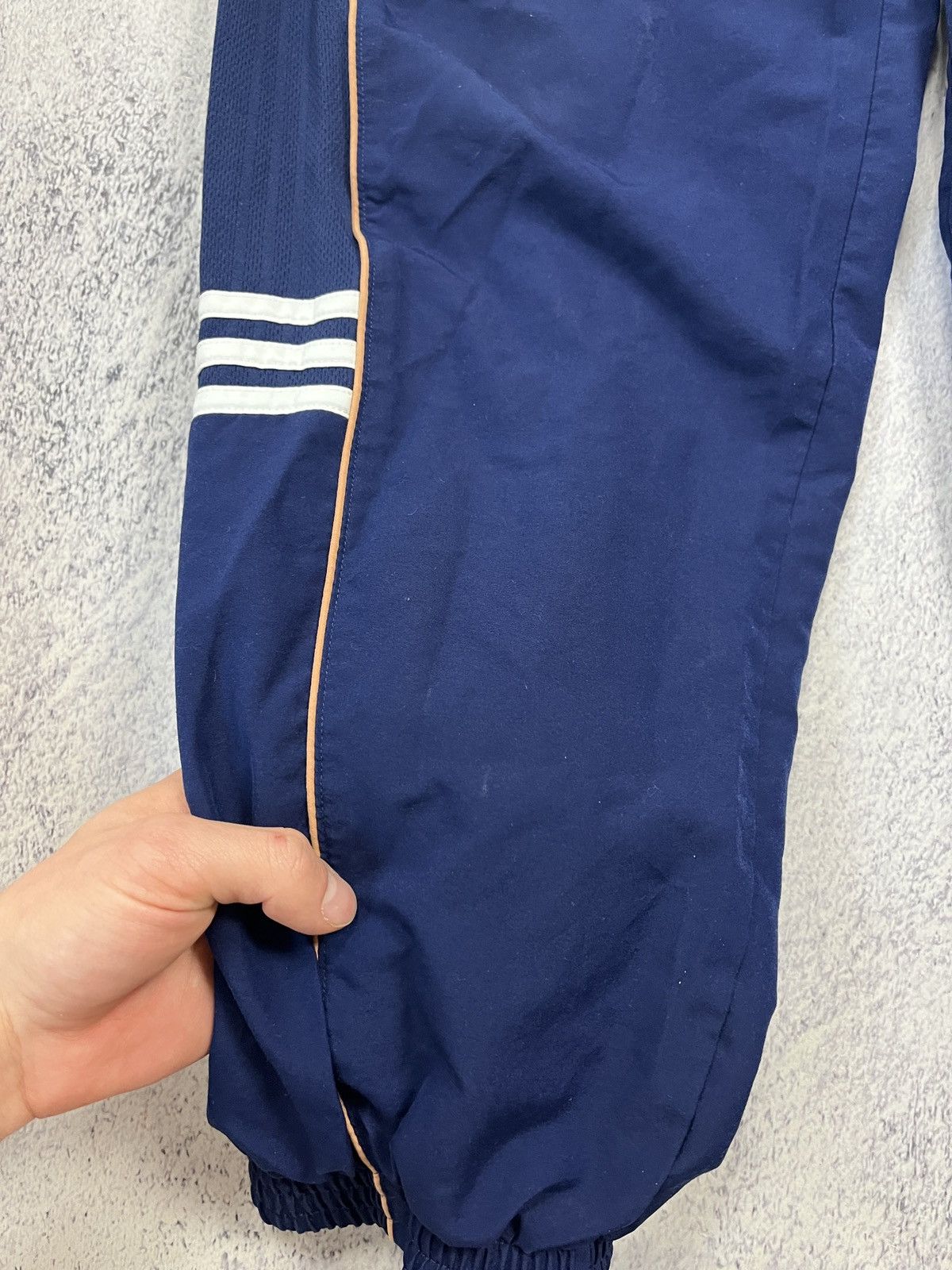 Adidas × Vintage Vintage Adidas Tottenham Nylon Drill Track Pants Rare 90’s Size US 34 / EU 50 - 13 Thumbnail