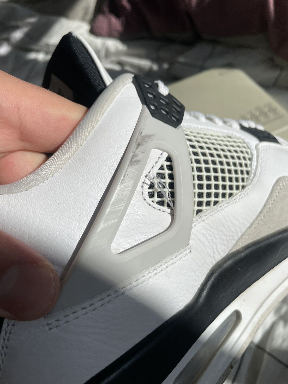 Jordan Brand Jordan 4 Black military Size US 12 / EU 45 - 3 Thumbnail