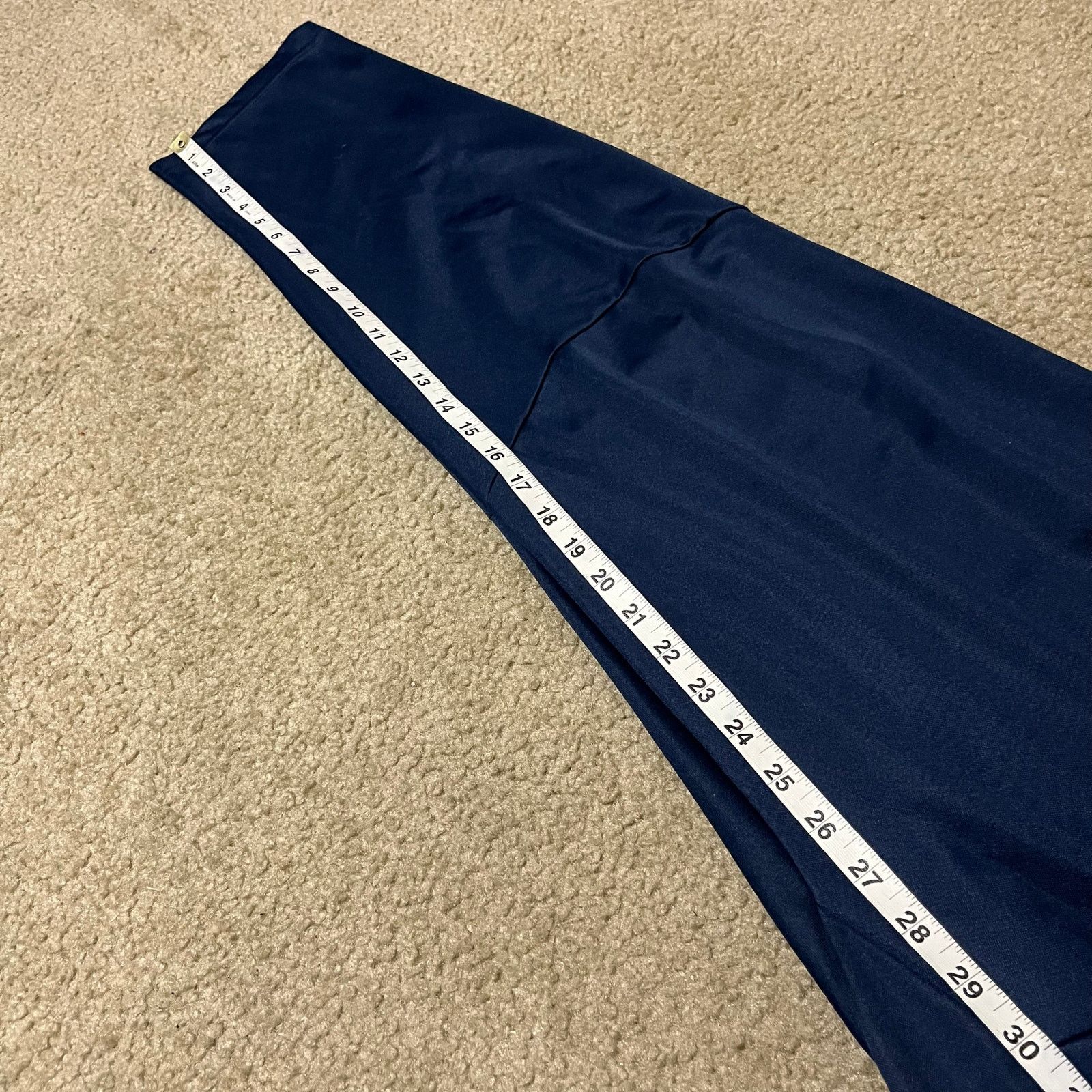 Nike Nike Grey Striped Navy Baggy Sweatpants Sportswear XL Size US 30 / EU 46 - 7 Thumbnail